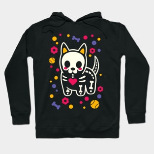 dog skeleton Hoodie